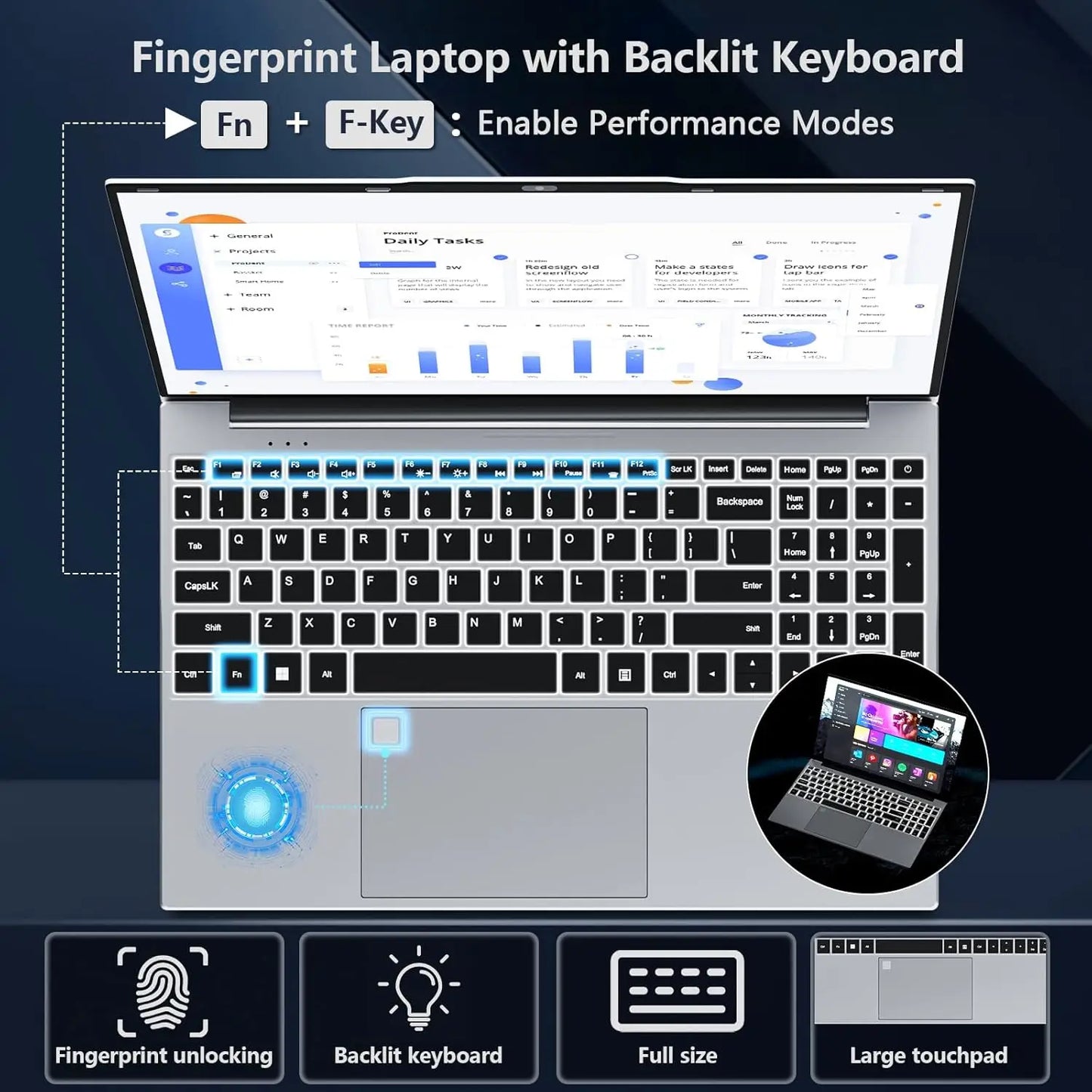 2026 Intel Core i9 10980HK 9900U Gaming Laptop Computer Windows 11 Notebook PC 16GB RAM 1/2TB SSD 15.6“ Portalbe Office Laptops