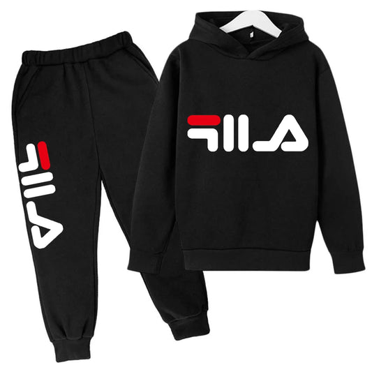 Spring Autumn New Fashion Kids Tracksuits 3-12 Years Boys and Girls Casual Sports Hoodie Tops+pants 2pcs Sets Children Clothes