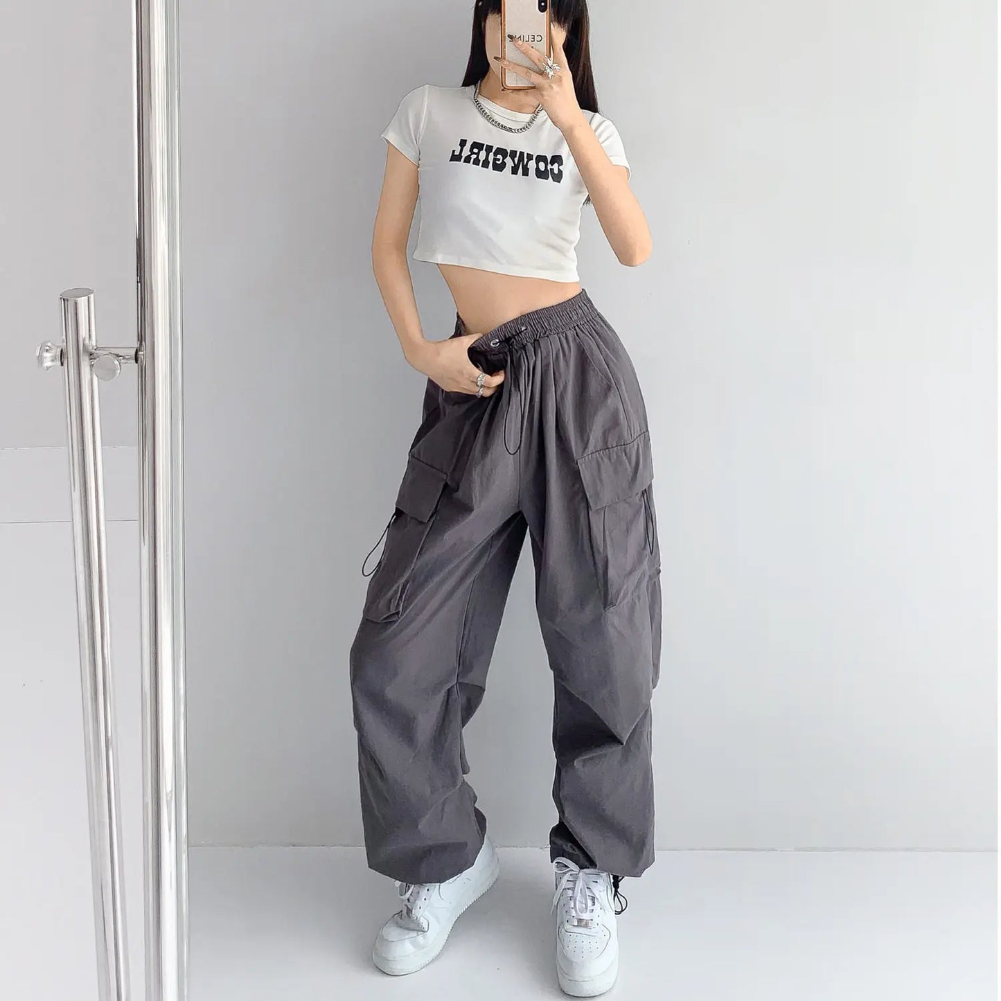 Teenage Girls Clothing Children Pants Kids Clothes Summer Streetwear Hip-hop Street Dance Casual Cargo Pants Fashion