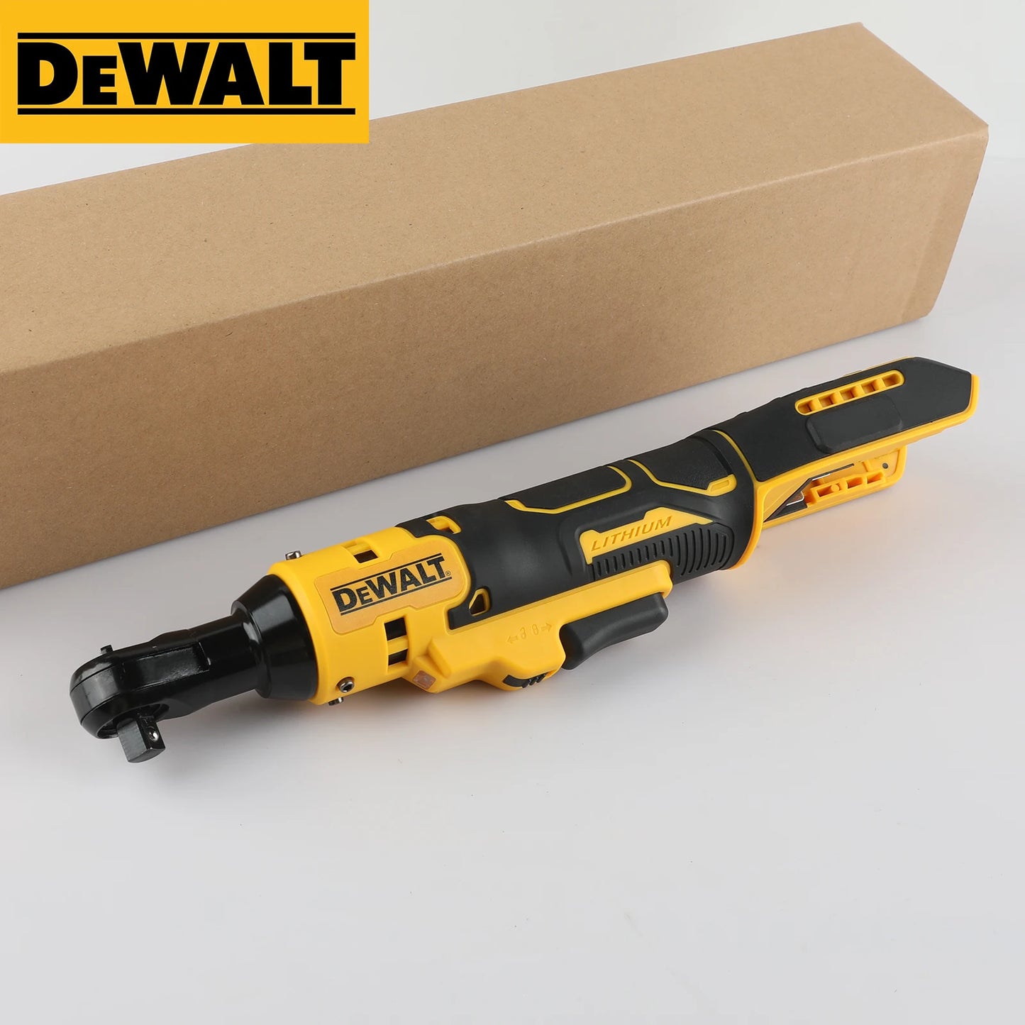 Dewalt DCF513 3/8 Inch Brushless Ratchet Right Angle Wrench LED Cordless Driver Variable Speed Power Wrench 20V Power Tools