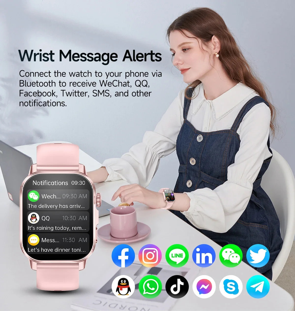 New Precise Health Care Smart Watch ECG+HRV Uric Acid Blood Lipids Emotional Perception Bluetooth Call Smartwatchs For Men Women