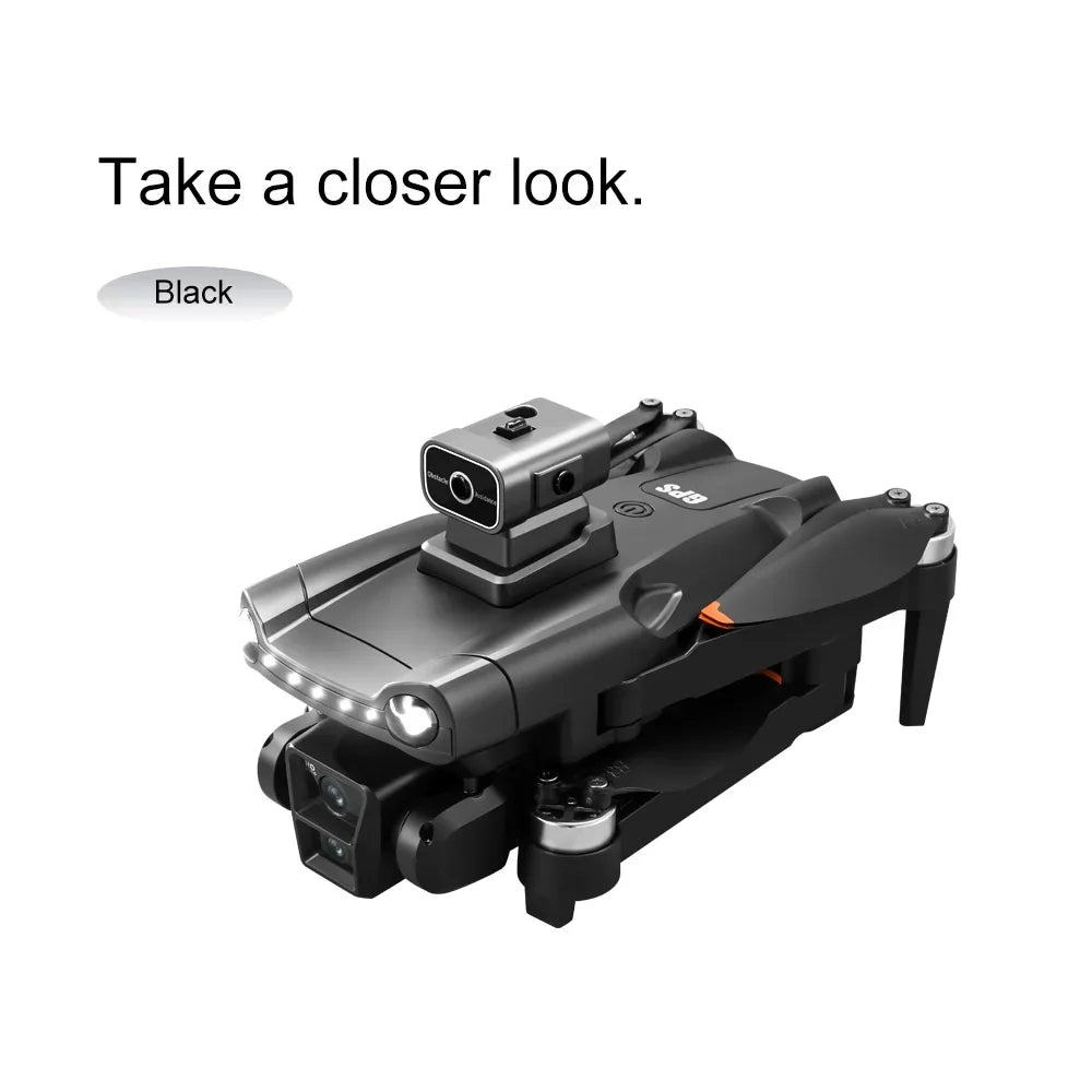 Lenovo V198MAX GPS Return Drone 5G 8K HD Dual Camera Dron Remote With Screen Laser Obstacle Avoidance Drone RC Toys Gifts FPV