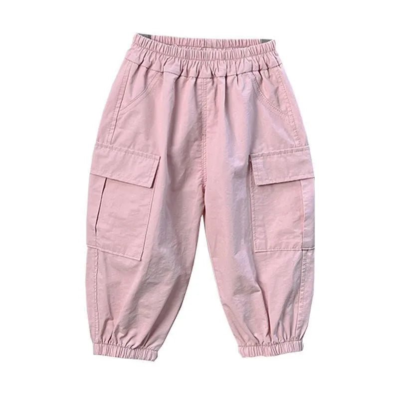 Teenage Girls Clothing Children Pants Kids Clothes Summer Streetwear Hip-hop Street Dance Casual Cargo Pants Fashion