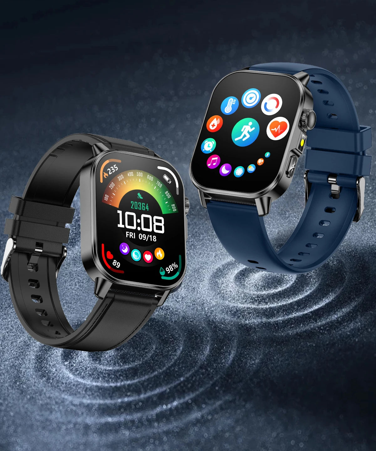 New Precise Health Care Smart Watch ECG+HRV Uric Acid Blood Lipids Emotional Perception Bluetooth Call Smartwatchs For Men Women