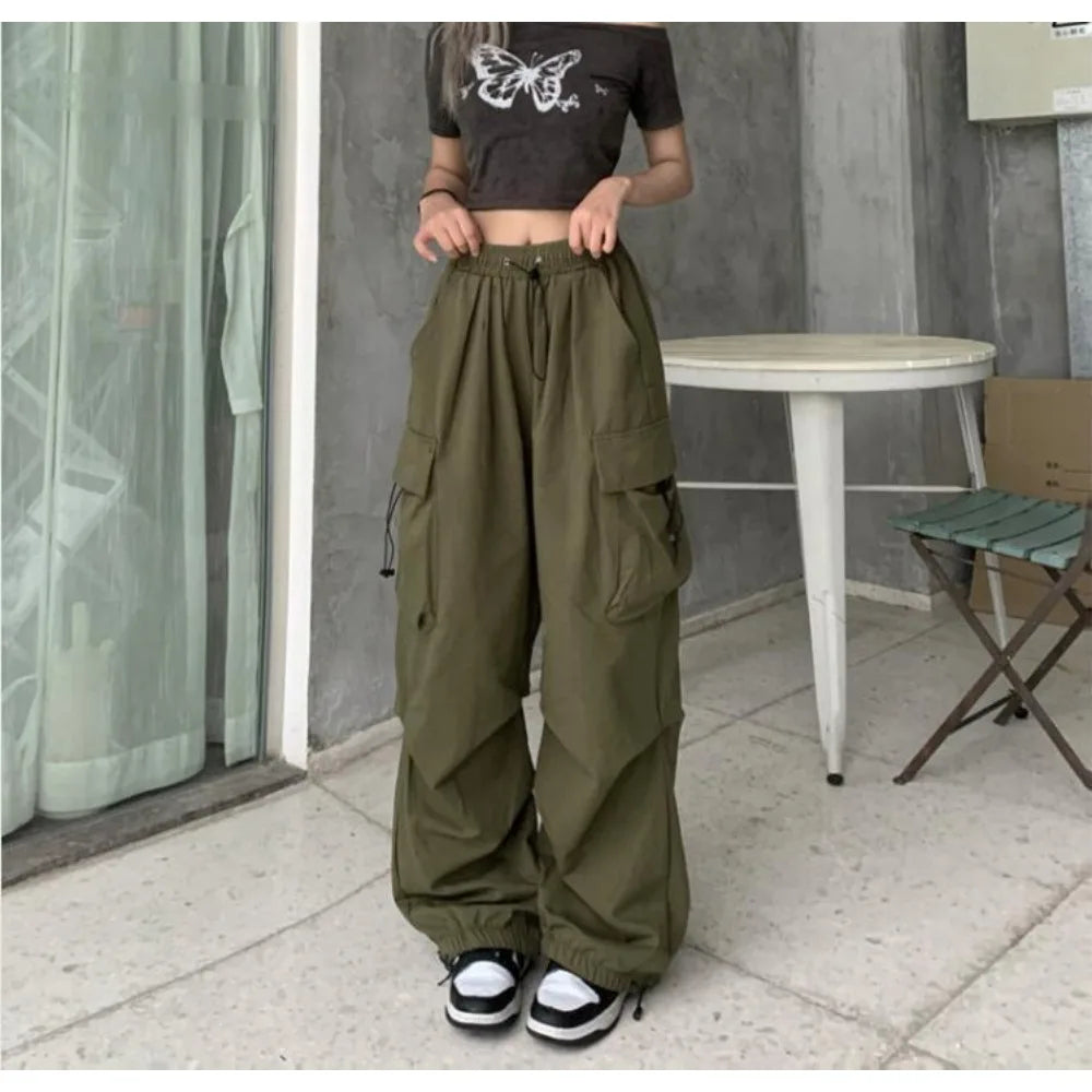 Teenage Girls Clothing Children Pants Kids Clothes Summer Streetwear Hip-hop Street Dance Casual Cargo Pants Fashion