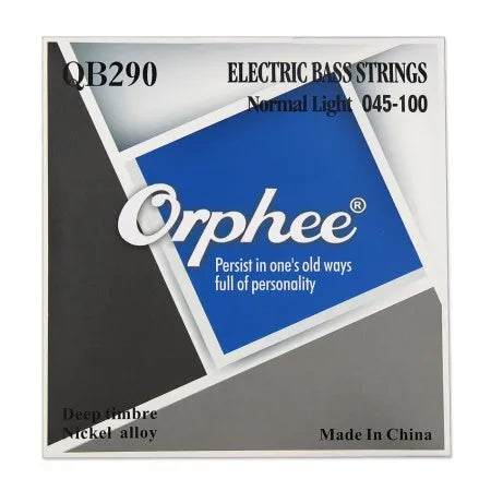 Orphee QB Bass Guitar Strings Normal Light Nickel Alloy Hexagonal Core Nano Coated Electric Bass Guitar Parts & Accessories