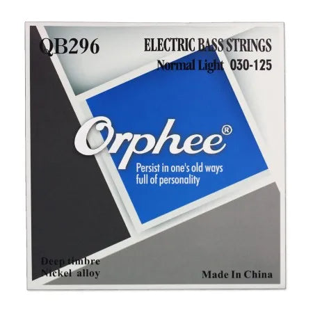 Orphee QB Bass Guitar Strings Normal Light Nickel Alloy Hexagonal Core Nano Coated Electric Bass Guitar Parts & Accessories