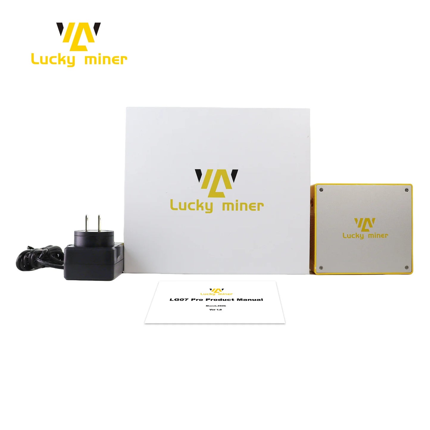 Lucky Miner LG07Pro 120MH/s Scrypt Miner 30W Low Power LTC DOGE Silent Home Crypto Mining Machine WiFi