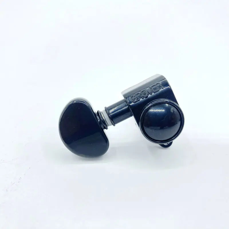 Grover  6Pcs Guitar Tuning Machine Heads Set 3L+3R Black Sealed Tuners Keys for Electric Acoustic Guitar Replacement Pa