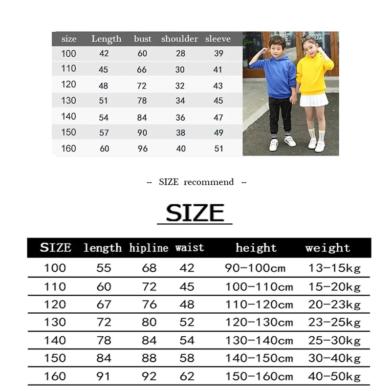 Kid Clothes Children's Zoey Hoodie Set with Boys' Rumi Casual Sports Shirt and Two Tone Girls' Soft and Comfortable Mira Pants