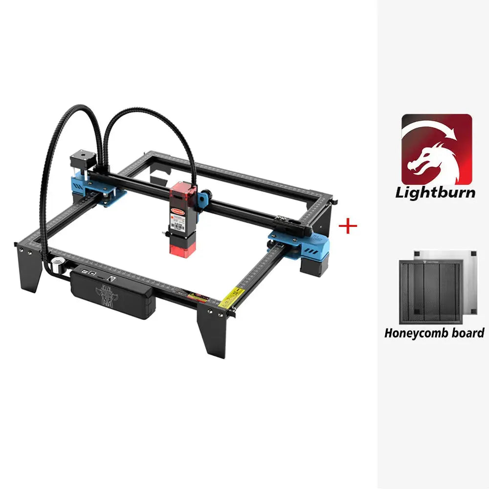 TwoTrees TTS-10 Pro Laser Engraver Stainless Steel Engraving Machine DIY Woodwork Cutting Machine 445±5nm Blue Light Cnc Machine