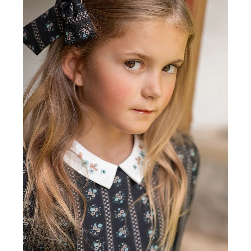 AP AW25 Duchess Collection Floral Printing Dress Elegant Clothing Set Boys Blazer Brothers Sisters Family Matching Outfits