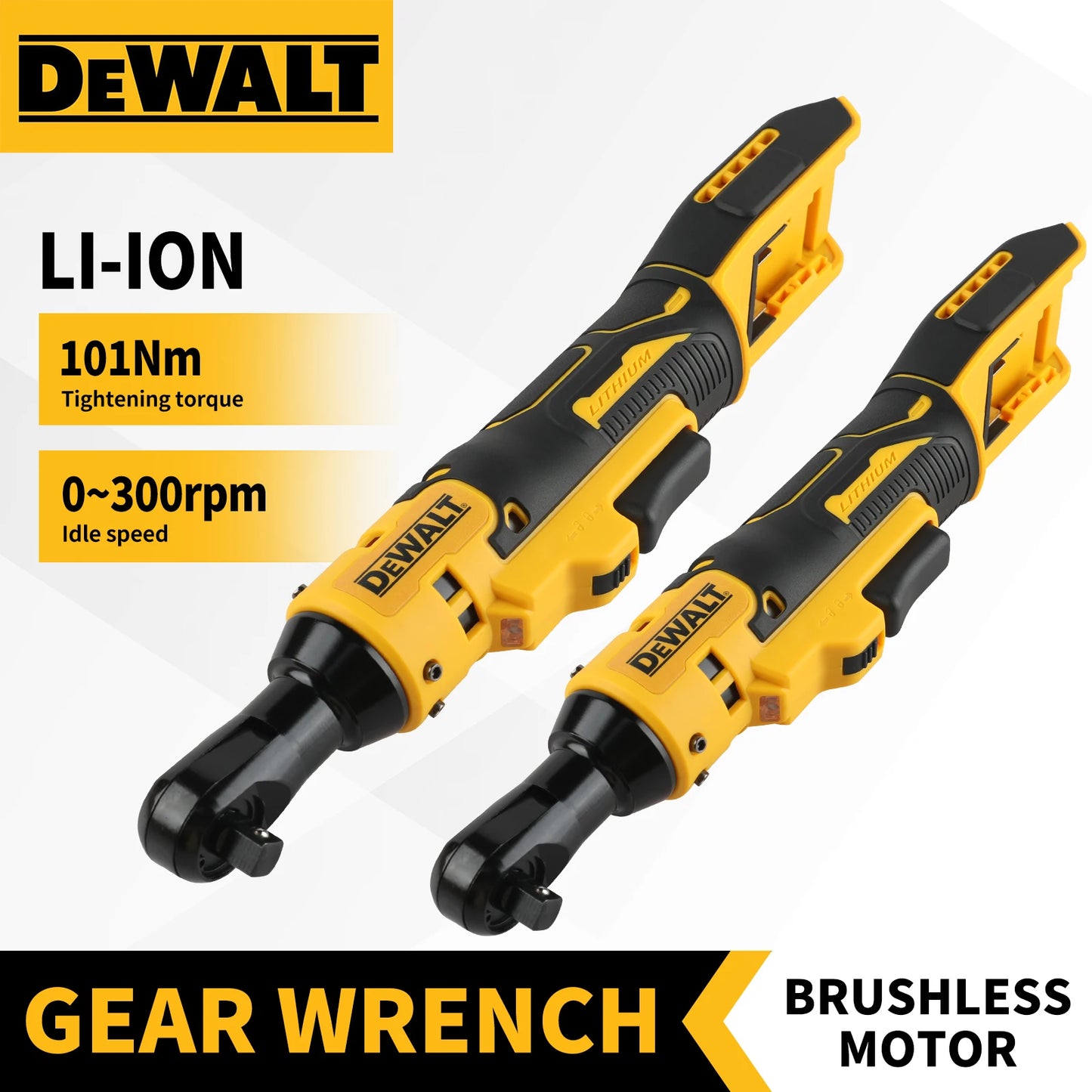 Dewalt DCF513 3/8 Inch Brushless Ratchet Right Angle Wrench LED Cordless Driver Variable Speed Power Wrench 20V Power Tools