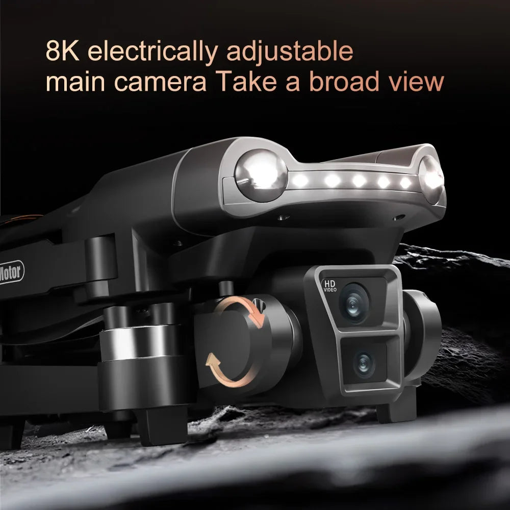 Lenovo V198MAX GPS Return Drone 5G 8K HD Dual Camera Dron Remote With Screen Laser Obstacle Avoidance Drone RC Toys Gifts FPV
