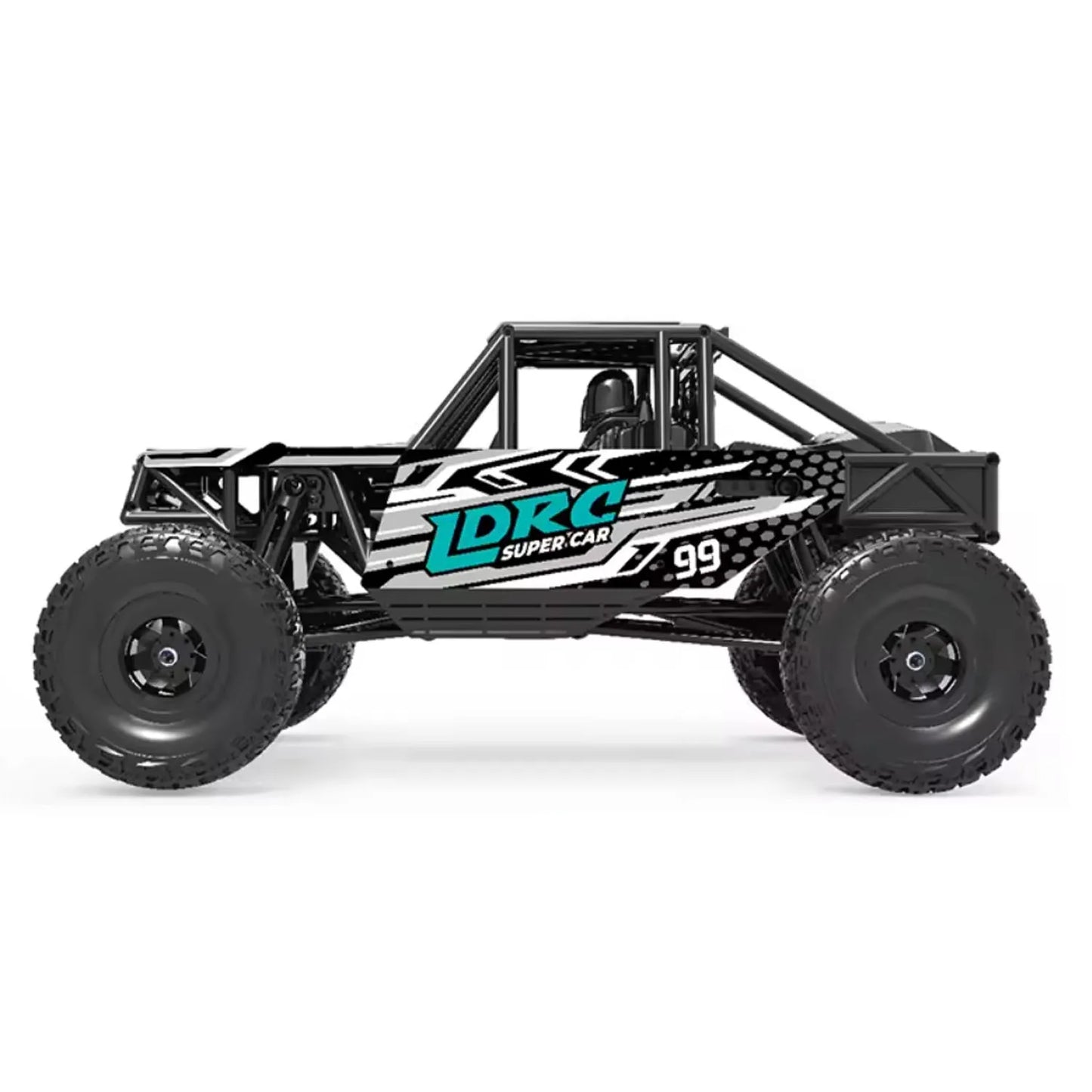 US Stock Toys 1/18 LDRC LD18499 2.4G RC Climbing Car 4*4 Remote Control Vehicle 280 Brushed Motor ESC Ready to Run Battery Servo