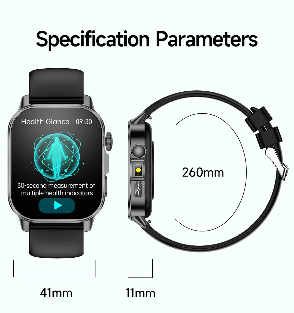 New Precise Health Care Smart Watch ECG+HRV Uric Acid Blood Lipids Emotional Perception Bluetooth Call Smartwatchs For Men Women