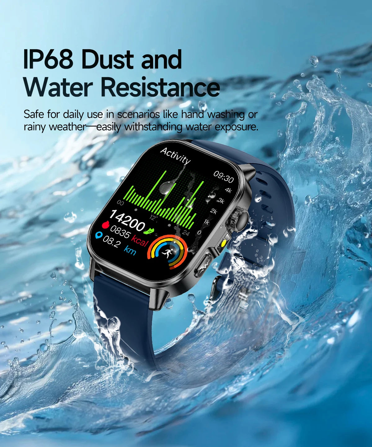 New Precise Health Care Smart Watch ECG+HRV Uric Acid Blood Lipids Emotional Perception Bluetooth Call Smartwatchs For Men Women