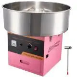 SucceBuy Electric Cotton Candy Machine Commercial Floss Maker Stainless Steel Bowl Sugar Scoop and Drawer for Birthday Party