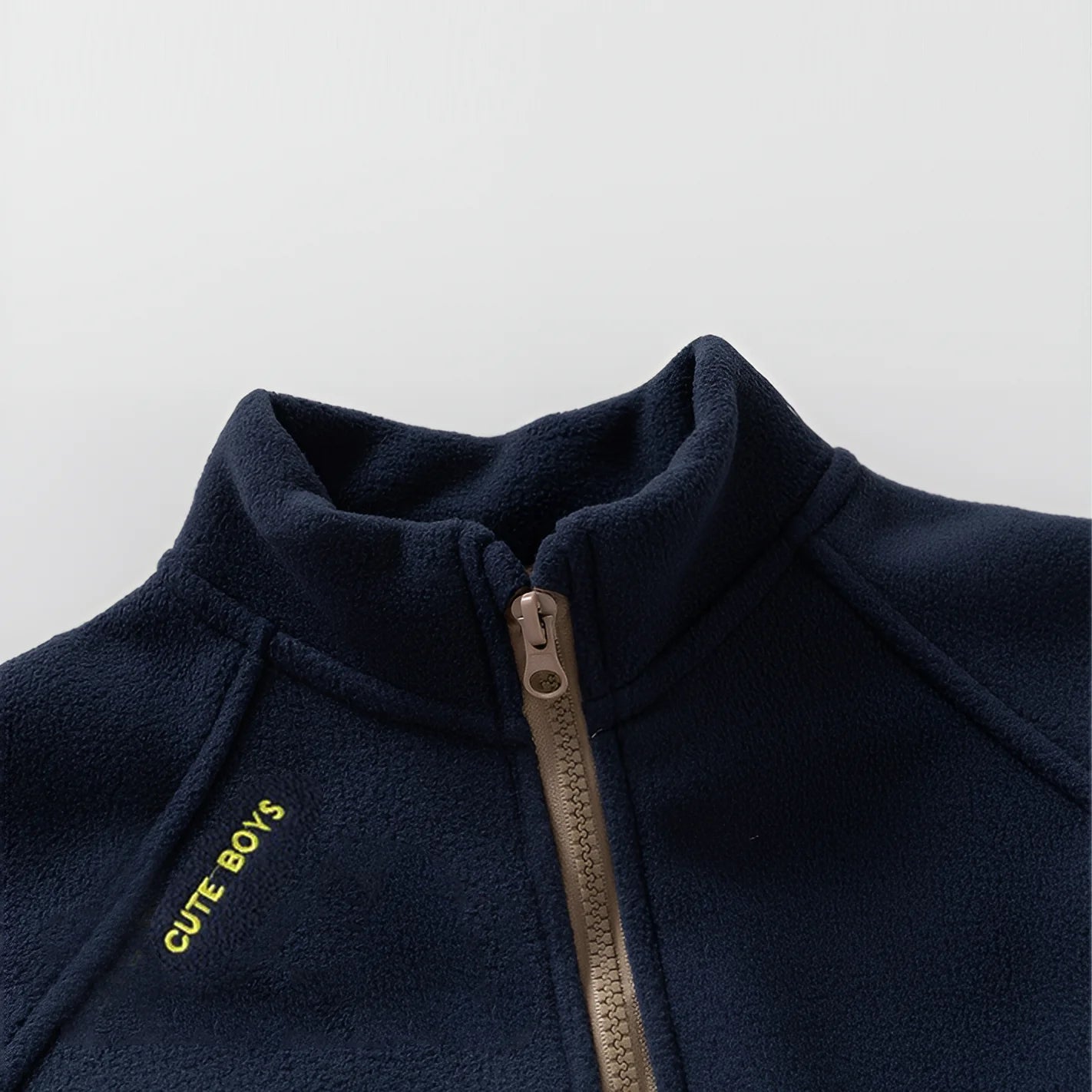 Ircomll New Children Boys Polar Fleece Jacket Autumn Winter Kids Coat Causal Toddler Stand Collar Zipper Outwear Boys Clothing