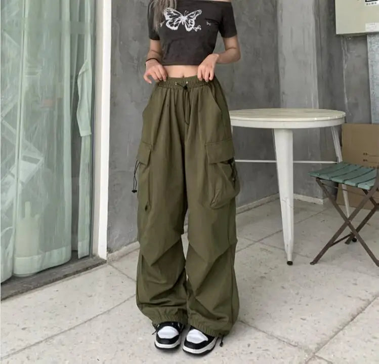 Teenage Girls Clothing Children Pants Kids Clothes Summer Streetwear Hip-hop Street Dance Casual Cargo Pants Fashion