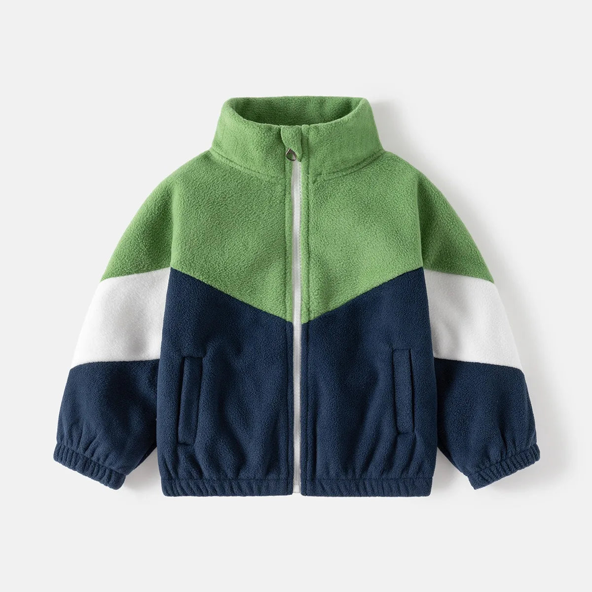 Ircomll New Children Boys Polar Fleece Jacket Autumn Winter Kids Coat Causal Toddler Stand Collar Zipper Outwear Boys Clothing